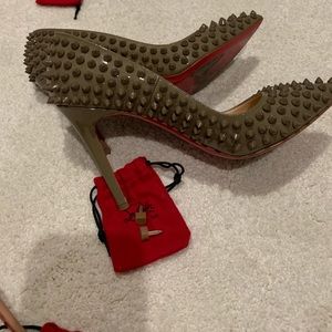 New Louboutin Pigalle Nude heel replacement